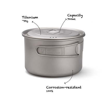 Titanium Pot 700
